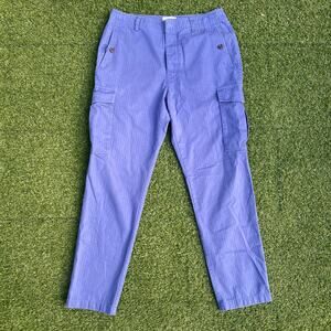 Aime Leon Dore Men's Blue Cargo Pants Medium